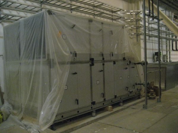 Unit on Open Spring Mounts